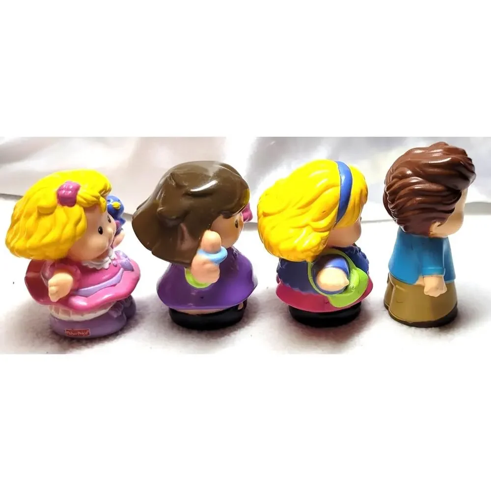 Fisher Price Little People Figures Lot Sweet Sounds Sarah Lynn Dad Pregnant Mom